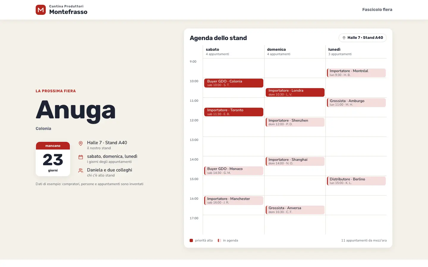 Il template «Comune» come si vede aprendolo